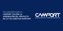 DECLARACIÓN PÚBLICA: CAMPORT VALORA LA APROBACIÓN DEL PROYECTO DE LEY DE CABOTAJE MARÍTIMO